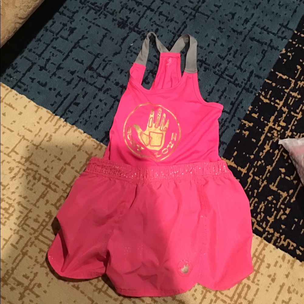 Two bundle shirt and shorts